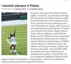 Pilates e tennis